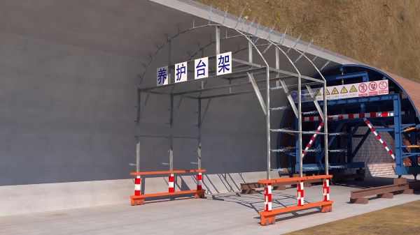 池州隧道施工动画制作公司 - 隧道施工工艺和施工方法 - 隧道施工汇报动画视频 - bim 工程施工动画
